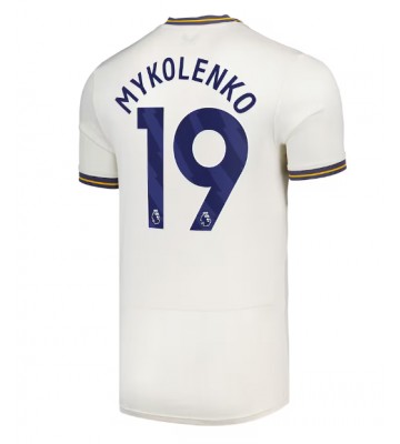 Everton Vitaliy Mykolenko #19 Tercera Equipación 2024-25 Manga Corta